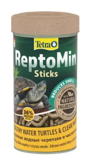 Tetra ReptoMin - основний корм для черепах, палички