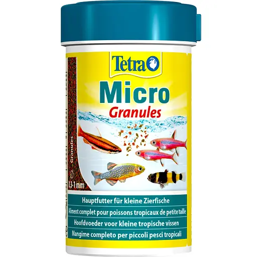 Tetra Micro Granules - корм для невеликих риб, гранули