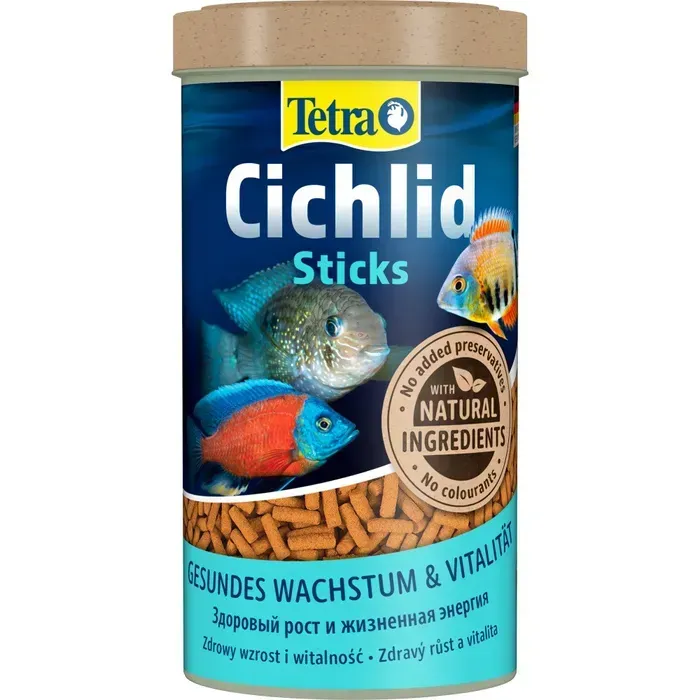 Tetra Cichlid Stix - корм для великих цихлід, палички