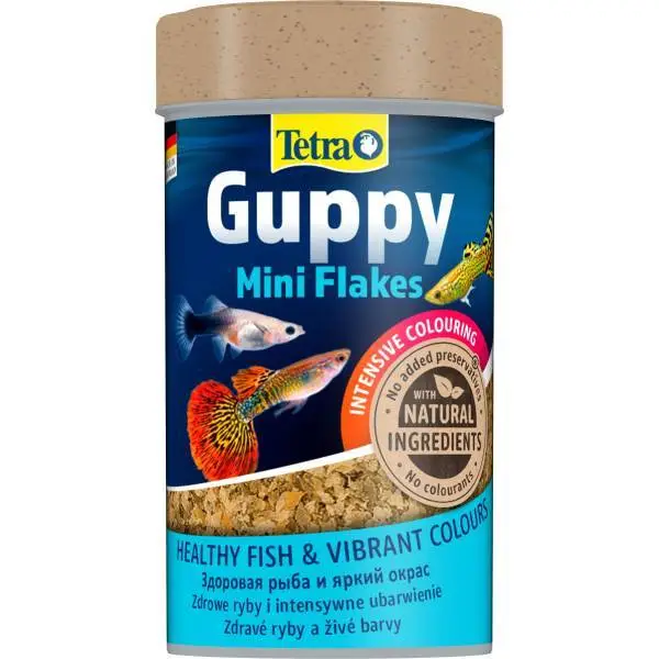 Tetra Guppy - корм для гуппі, пластівці