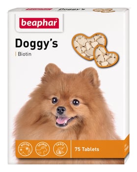 Beaphar Doggy's Biotin - вітаміни з біотином для дорослих собак