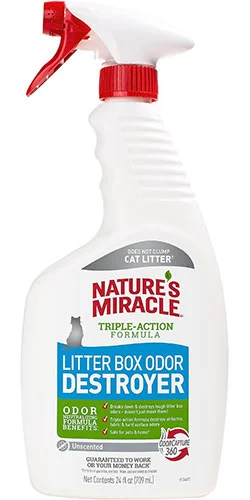 Natures Miracle Litter Box Odor Destroyer, спрей
