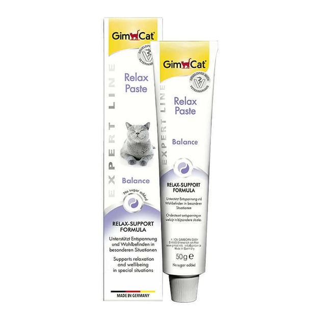 GimCat Expert Line Relax - паста зі заспокійливою дією для котів