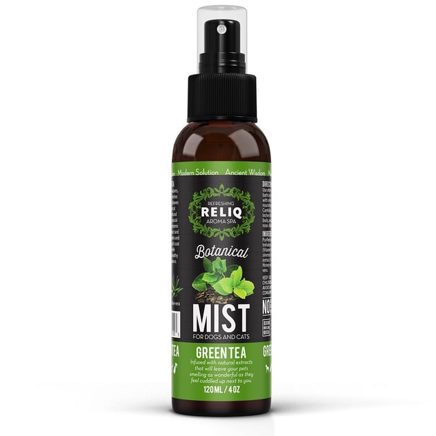 RELIQ Botanical Mist-Green Tea Одеколон із зеленим чаєм для собак і котів