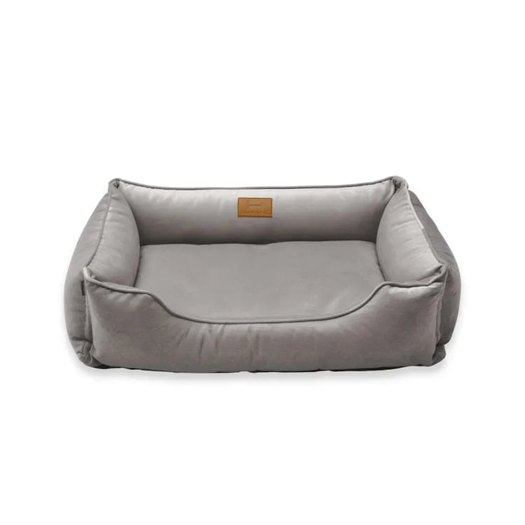 Harley and Cho М'який лежак з бортами Velour Grey