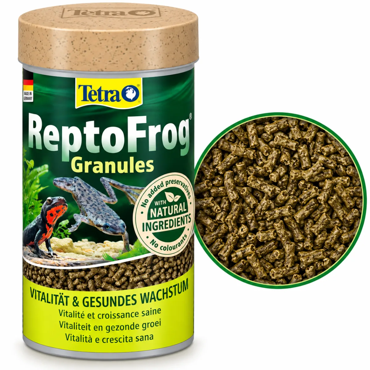Корм Tetra ReptoFrog для жаб і тритонів у упаковці 100 мл