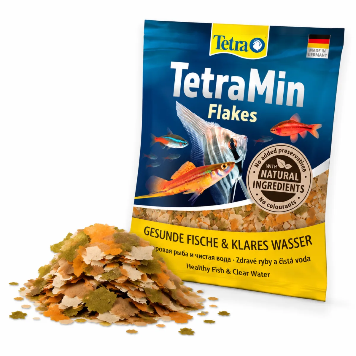 Корм Tetra Min Flakes для тропічних акваріумних рибок 12 г