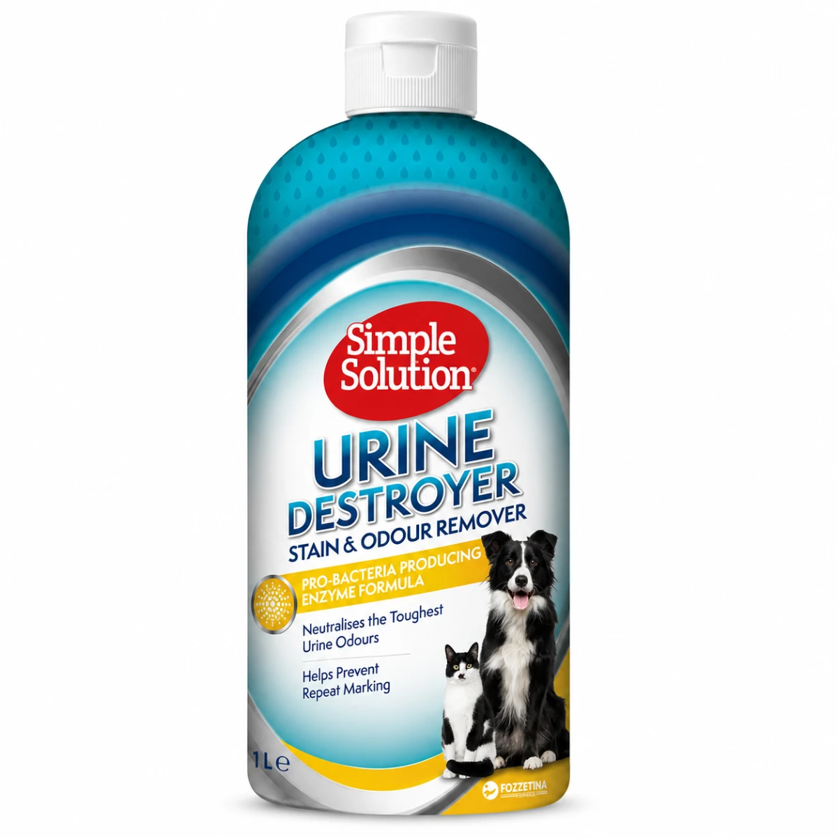 Simple Solution Urine Destroyer для нейтралізації запахів і видалення плям сечі для тварин