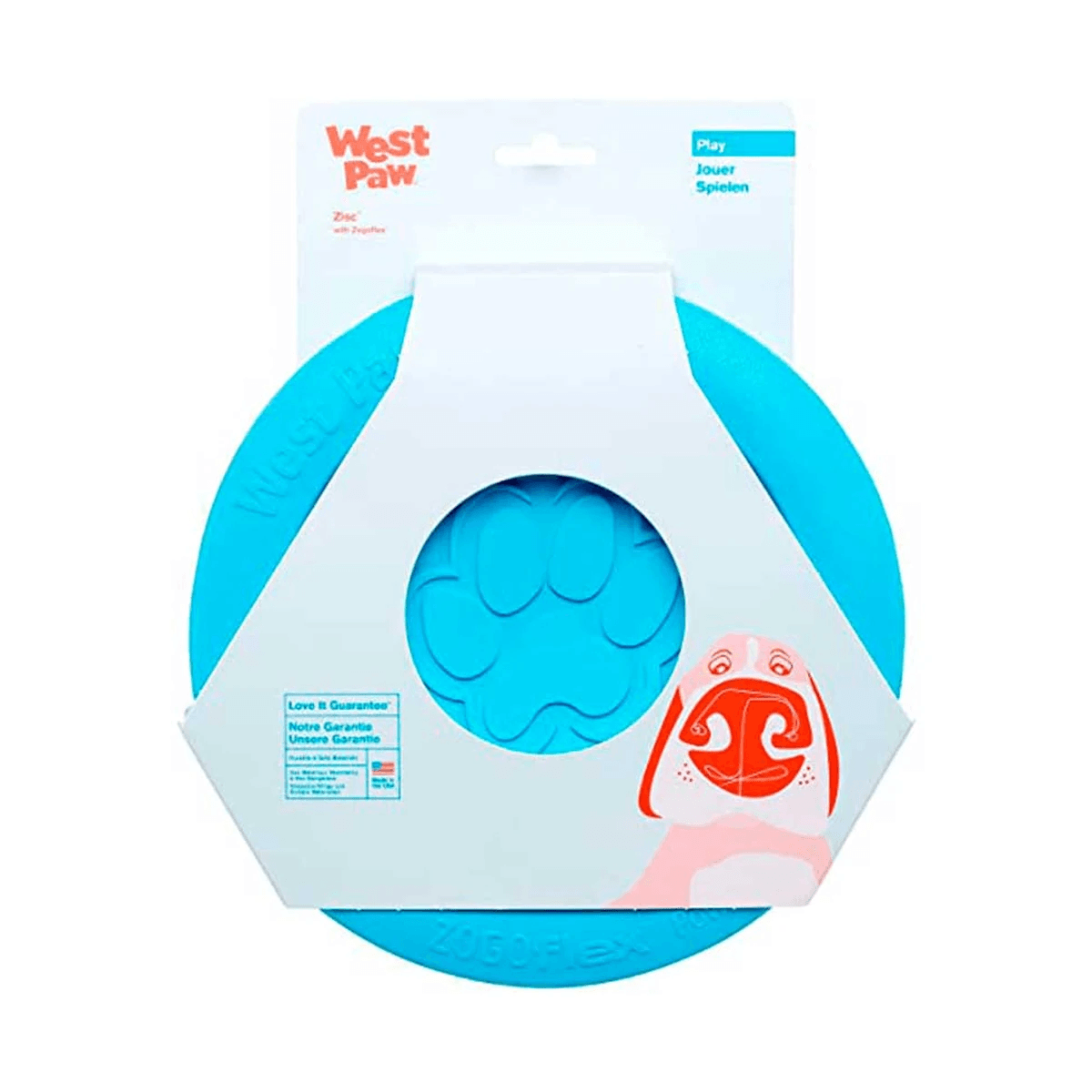 Іграшка-фрисбі для собак West Paw Zisc Flying Disc — зображення 1