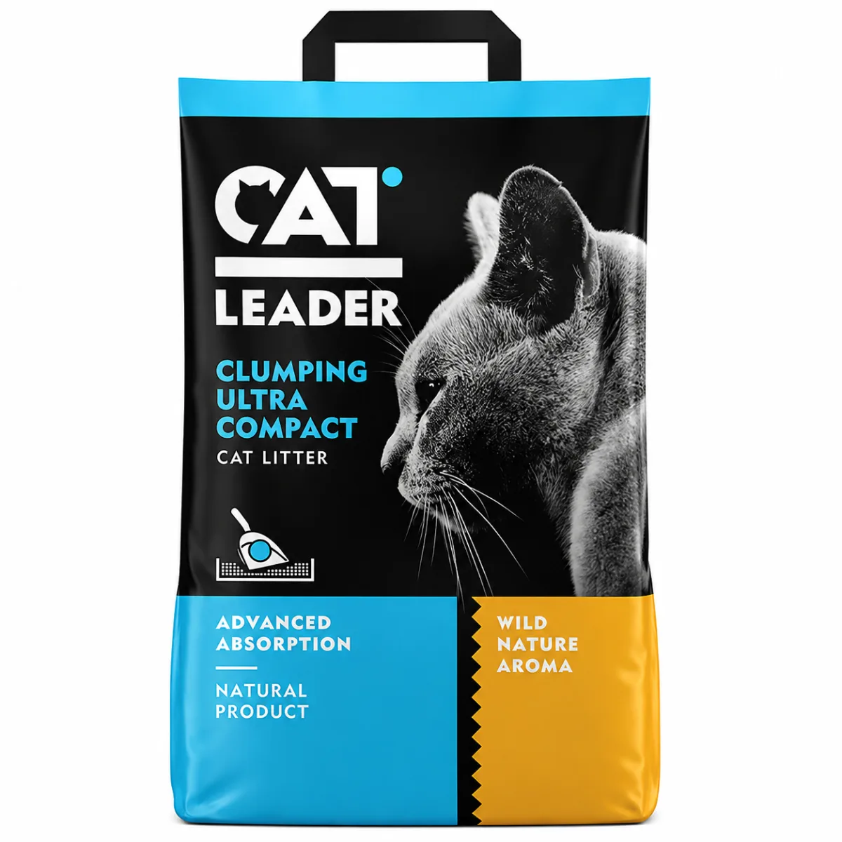 Наповнювач Cat Leader Clumping Wild Nature для котячого туалету