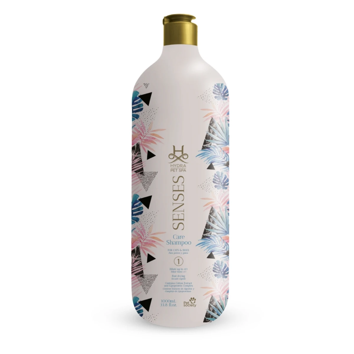 Шампунь Hydra Pet Spa Senses Care 1 л для тварин