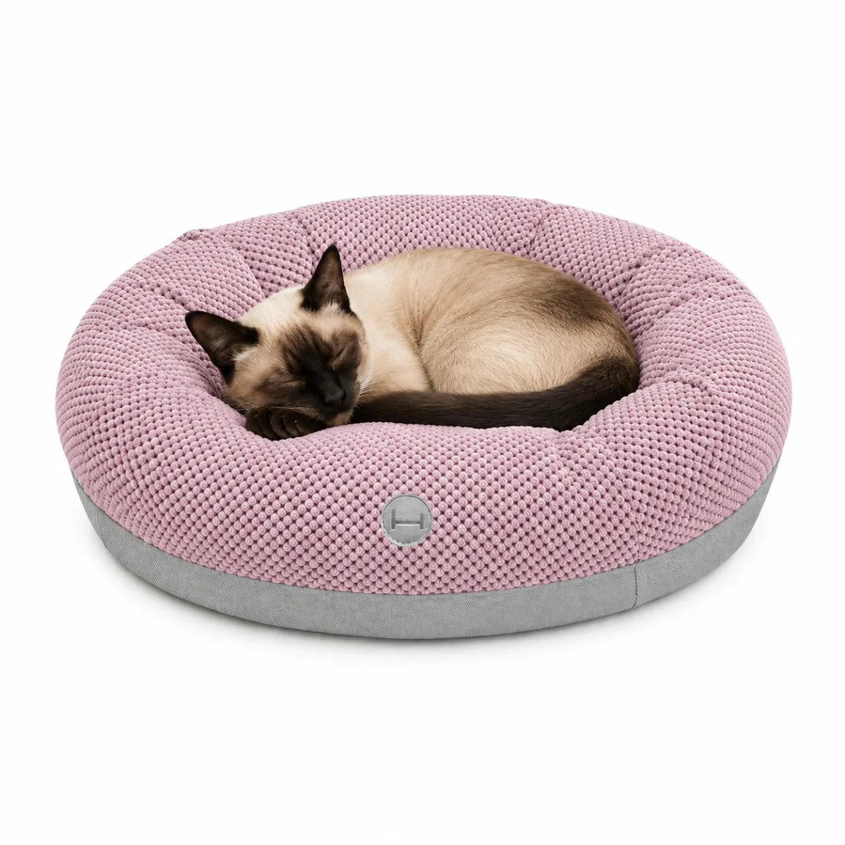 М’який овальний лежак для собак і котів Harley and Cho Bagel