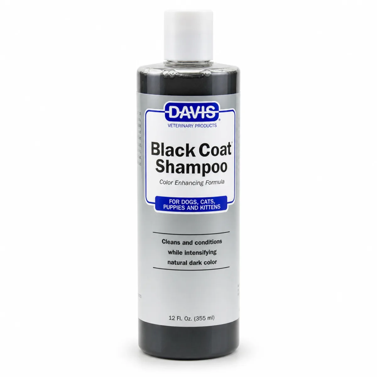 Професійний концентрований шампунь для чорної шерсті собак Davis Black Coat Shampoo