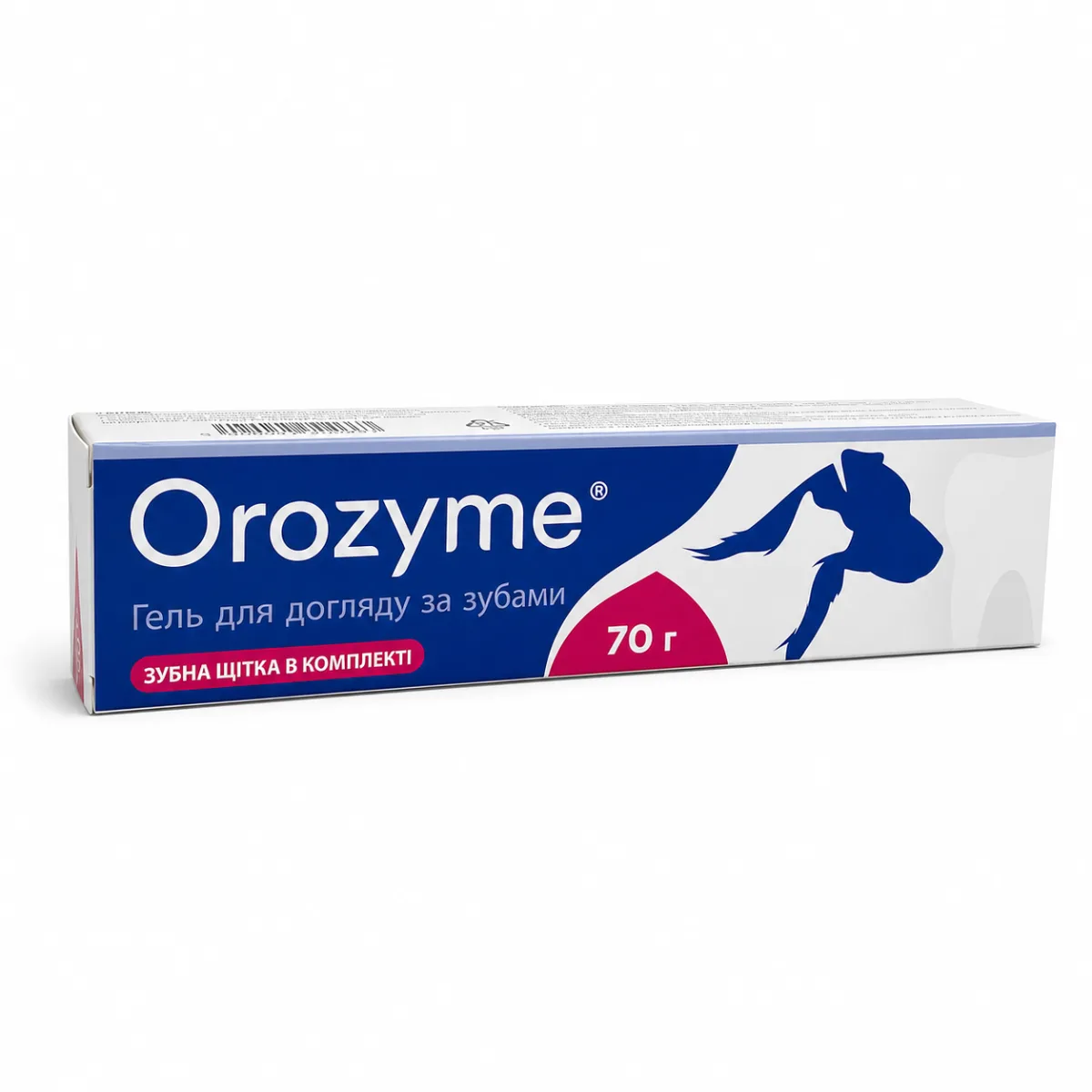 Ферментний зубний гель Orozyme для котів і собак 70 г