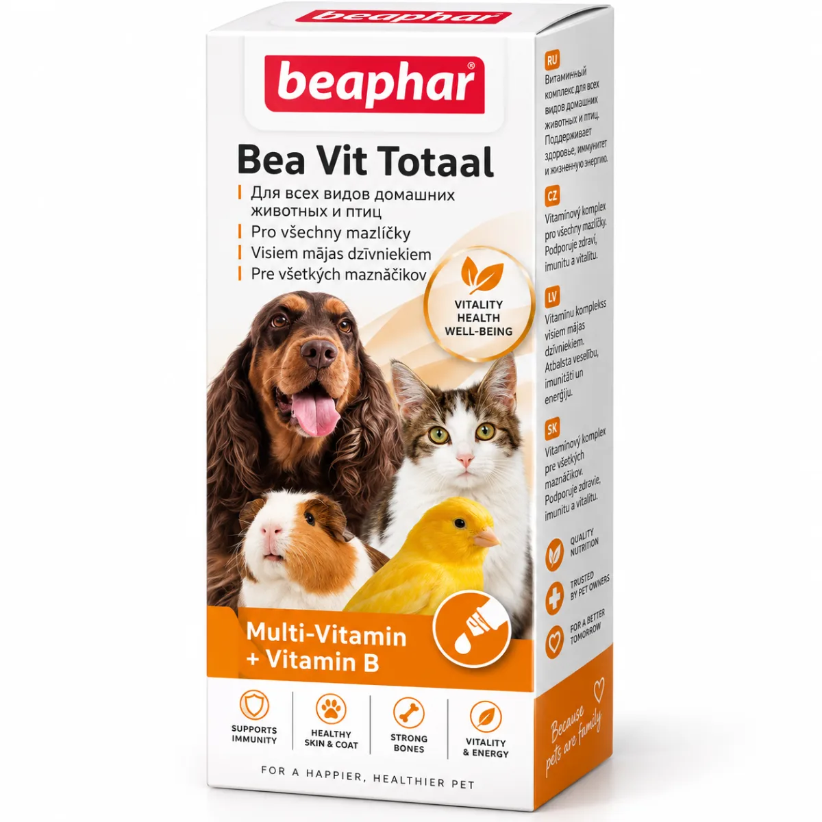 Рідкий вітамінний комплекс Beaphar Bea Vit Totaal для птахів