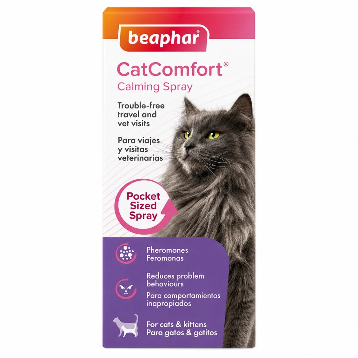 Beaphar CatComfort заспокійливий спрей з феромонами